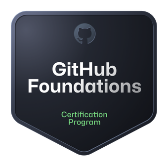 Github Foundational Certificate certificate